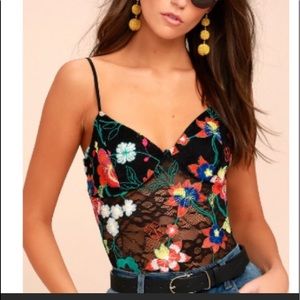 Floral Lace Bodysuit